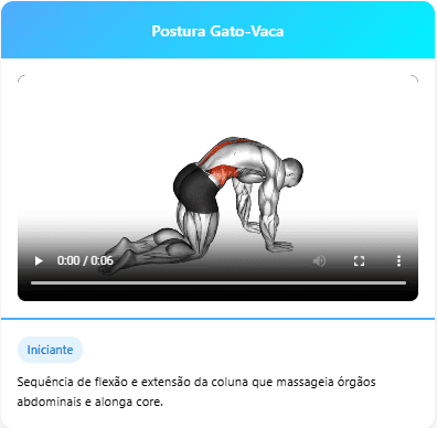 Postura Gato-Vaca